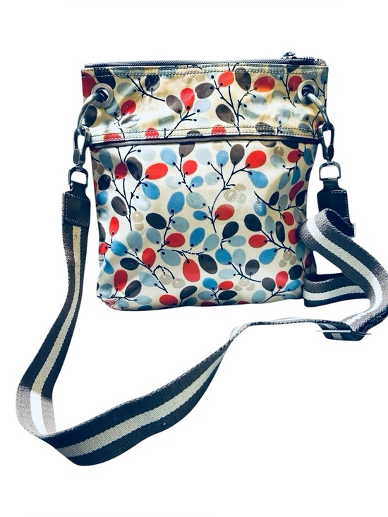 Boden Handbags - Boden Floral Crossbody Bag Oilcloth Coated Canvas Messenger Adjustable Strap
